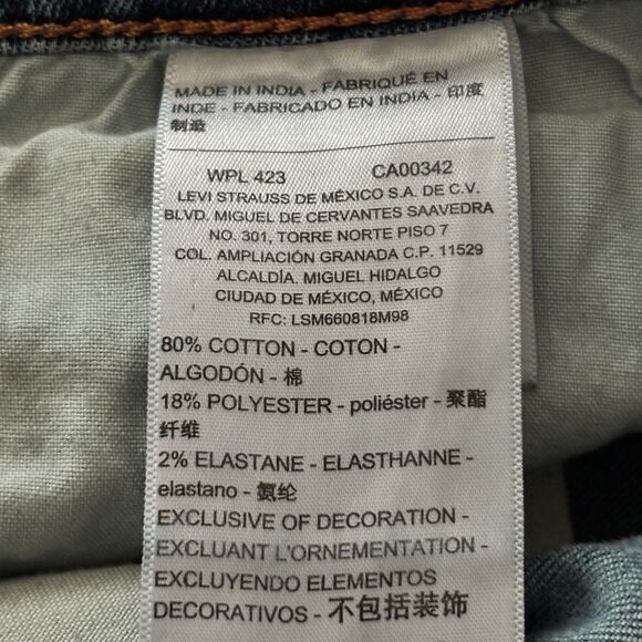 Men’s Denizen Levi's 216 Slim Fit Stretch Jeans | 36x32 - Classic Denim - Picture 4 of 7